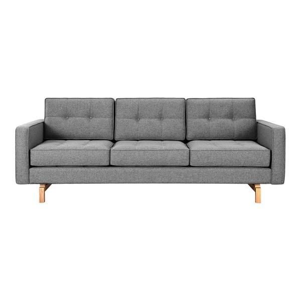 GUS Jane 2 Sofa Bayview Silver Walnut 