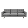 GUS Jane 2 Sofa Parliament Stone Walnut 