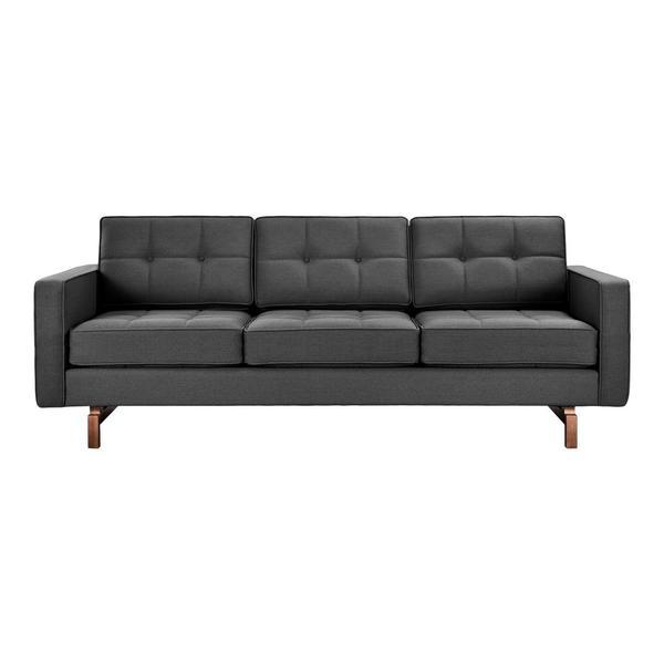 GUS Jane 2 Sofa Bayview Silver Walnut 