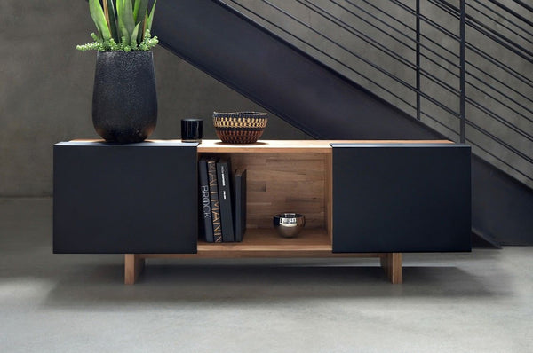 Mash Studios LAX 3X – With Base English Walnut White Gloss 
