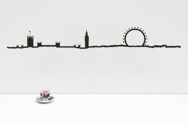 The Line XL City Skyline Silhouette - London