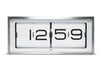 LEFF Amsterdam Brick Wall/Desk Clock - White Face 