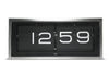 LEFF Amsterdam Wall/Desk Clock - Black Face Stainless Steel 