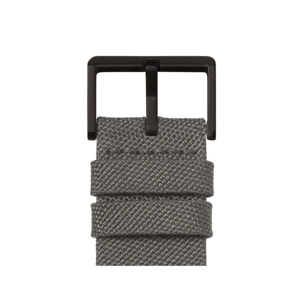 LEFF Amsterdam D42 Watch Steel / Black Leather Strap 