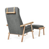 GUS Modern Labrador Chair & Ottoman