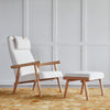 GUS Modern Labrador Chair & Ottoman