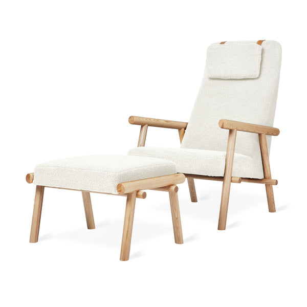 GUS Modern Labrador Chair & Ottoman