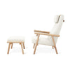 GUS Modern Labrador Chair & Ottoman