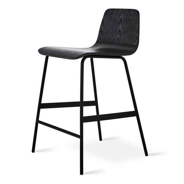 GUS Lecture Stool Ash Black Counter Stool 