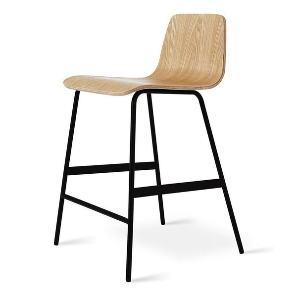 GUS Lecture Stool Ash Black Counter Stool 