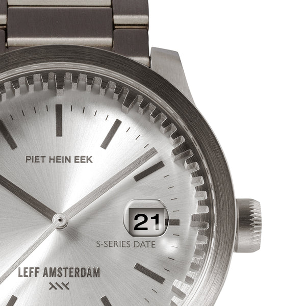 LEFF Amsterdam S42 Tube Watch Steel 