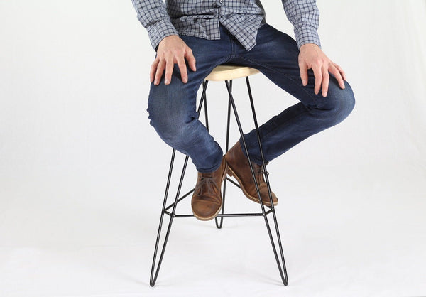 Tronk Madison Bar Stool 30" Green Walnut 