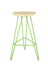 Tronk Madison Bar Stool 30" Green Maple 
