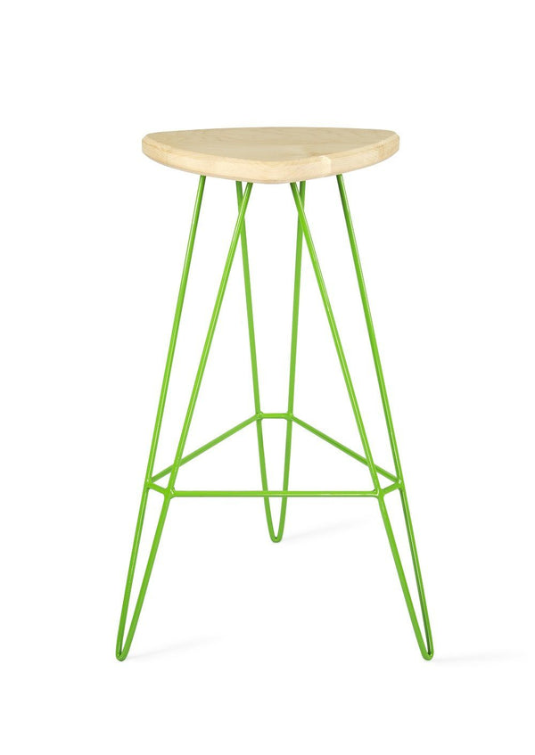 Tronk Madison Bar Stool 30" Green Walnut 