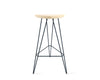 Tronk Madison Bar Stool 30" Navy Maple 