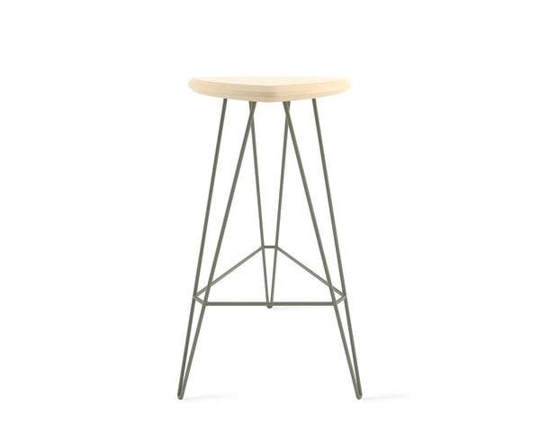 Tronk Madison Bar Stool 30" Green Walnut 