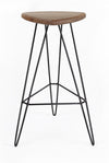 Tronk Madison Bar Stool 30" Black Walnut 