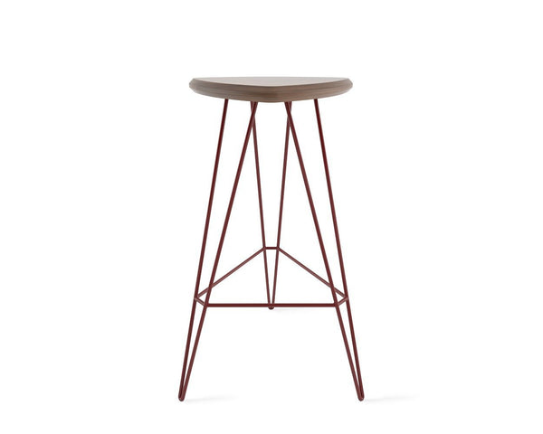Tronk Madison Bar Stool 30" Green Walnut 