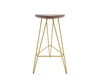 Tronk Madison Bar Stool 30" Mustard Walnut 