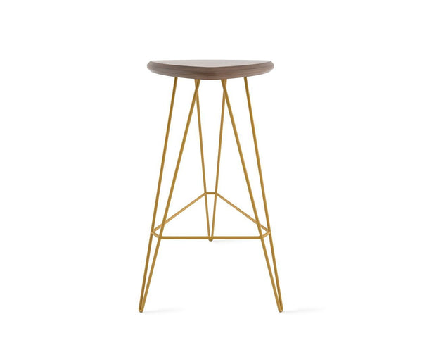 Tronk Madison Bar Stool 30" Green Walnut 