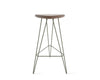 Tronk Madison Bar Stool 30" Prairie Green Walnut 