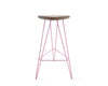 Tronk Madison Bar Stool 30" Pink Walnut 