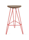 Tronk Madison Bar Stool 30" Red Walnut 