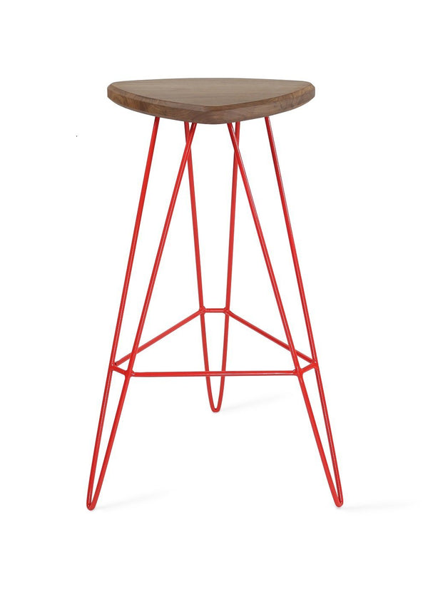Tronk Madison Bar Stool 30" Green Walnut 