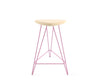 Tronk Madison Counter Stool 26" Pink Maple 