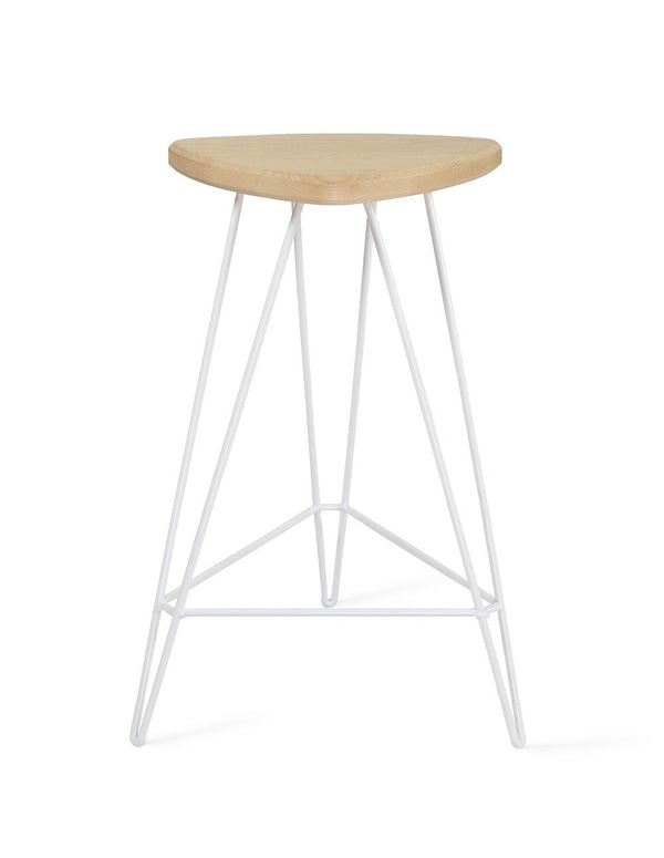 Tronk Madison Counter Stool 26" Green Walnut 