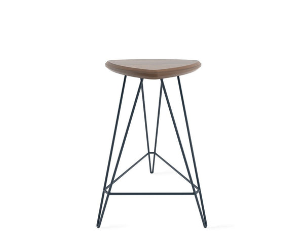 Tronk Madison Counter Stool 26" Green Walnut 