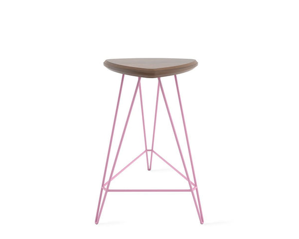 Tronk Madison Counter Stool 26" Green Walnut 