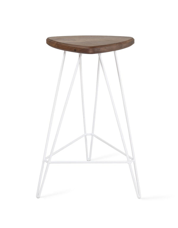 Tronk Madison Counter Stool 26" Green Walnut 