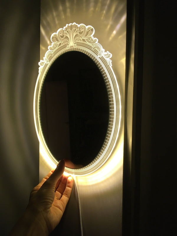 Studio Cheha Marra Mirror LED Wall or Table Light 
