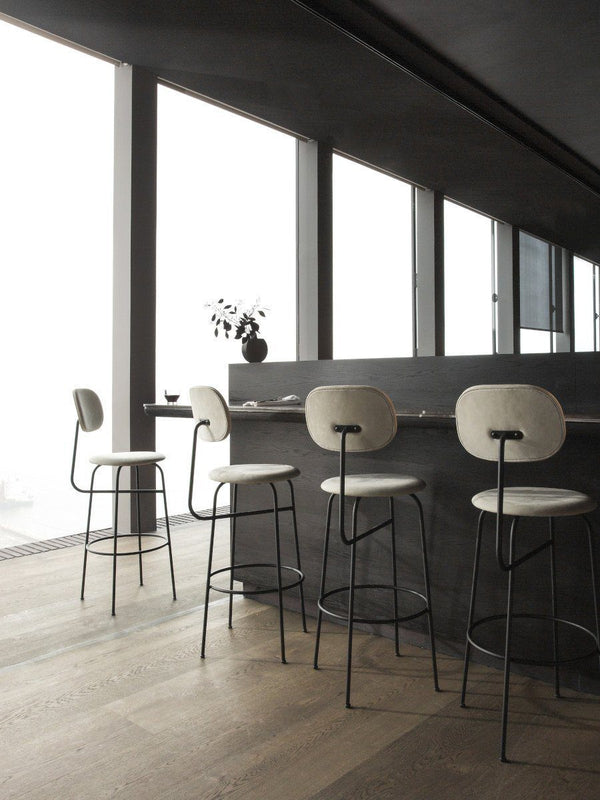 Menu Afteroom Plus Chair - Counter Stool Seat & Back Textile Fiord 961 