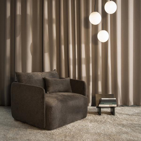 Audo Offset 1-Seater Lounge Sofa Chair