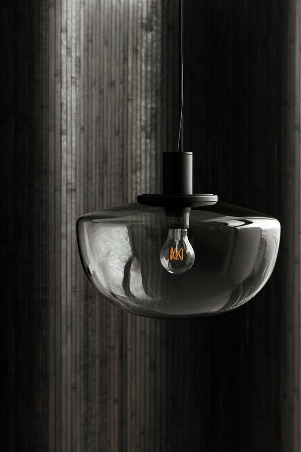 Menu Bank Pendant Smoked Glass 