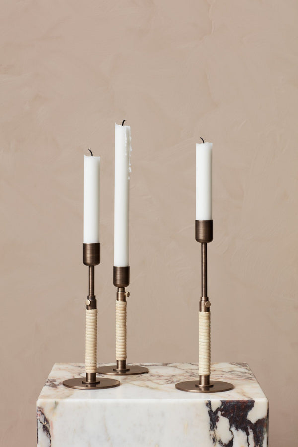 Menu Duca Candle Holder Polished Brass 