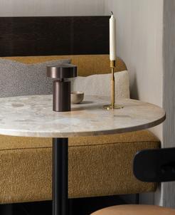 Menu Column LED Table Lamp Bronze 