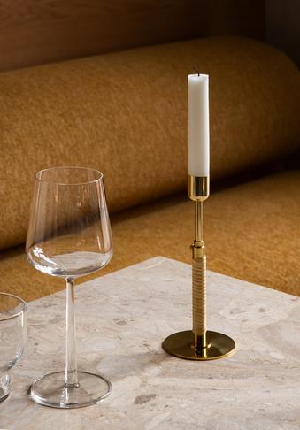 Menu Duca Candle Holder Polished Brass 