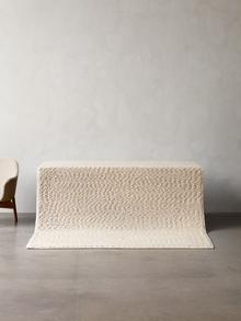 Menu Gravel Rug 67" x 78" Ivory 