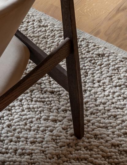 Menu Gravel Rug 67" x 78" Ivory 