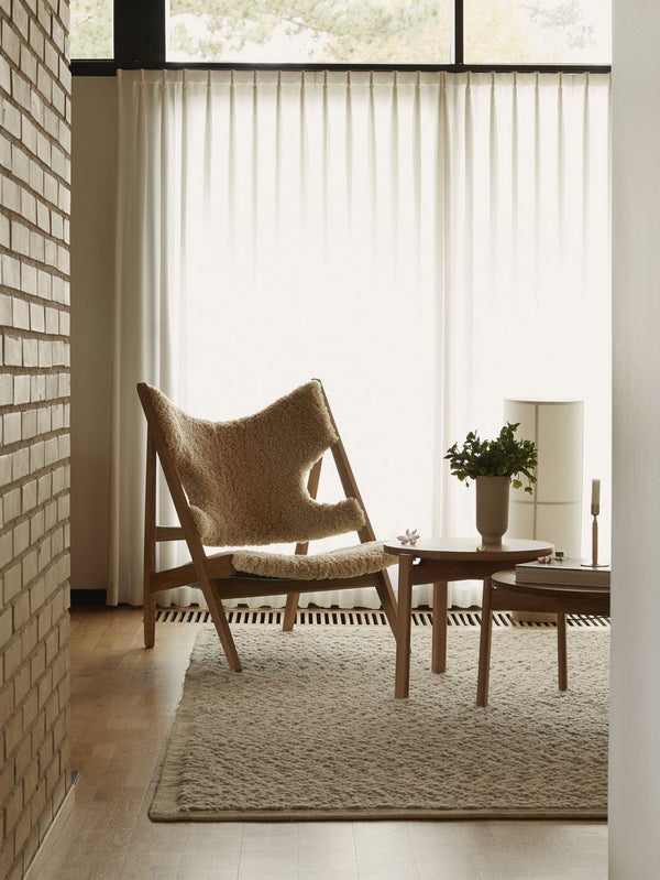 Menu Gravel Rug 67" x 78" Ivory 