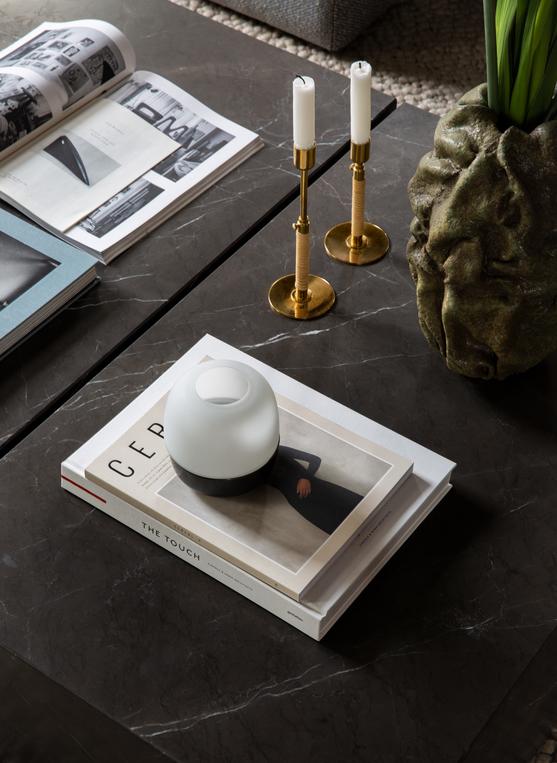 Menu Duca Candle Holder Polished Brass 