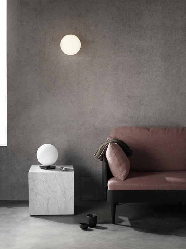 Menu Plinth Cubic White Carrara Marble 