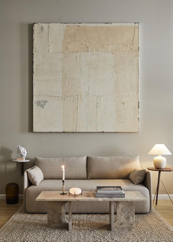 Menu Gravel Rug 67" x 78" Ivory 