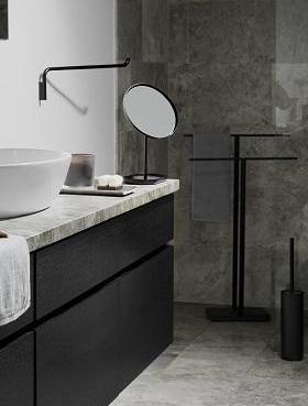 Blomus Menoto Toilet Paper Holder& Toilet Brush