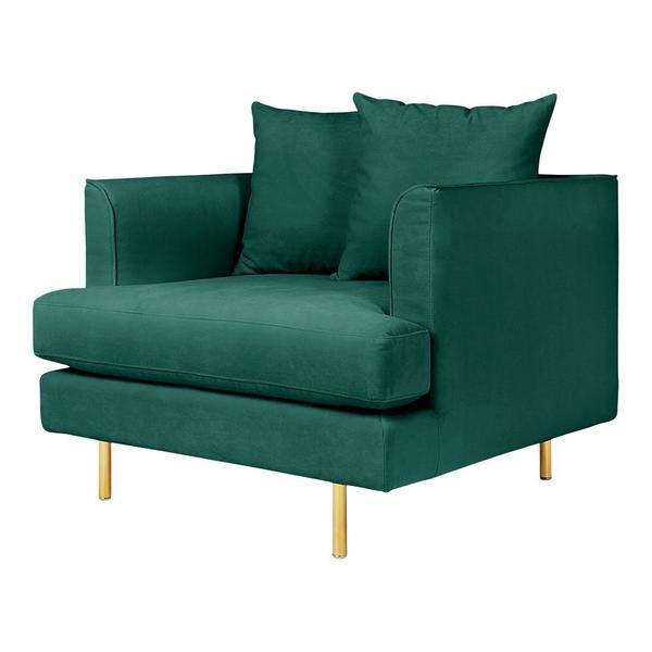 GUS Modern Margot Chair Velvet Sangria 