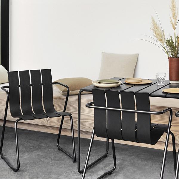 Mater Ocean Dining Chair Black 