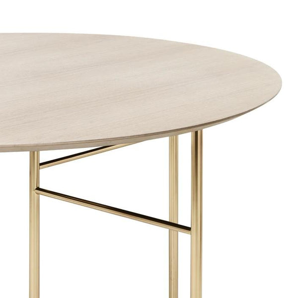 Ferm Living Mingle Table Top Round - 130cm Natural Oak Veneer 